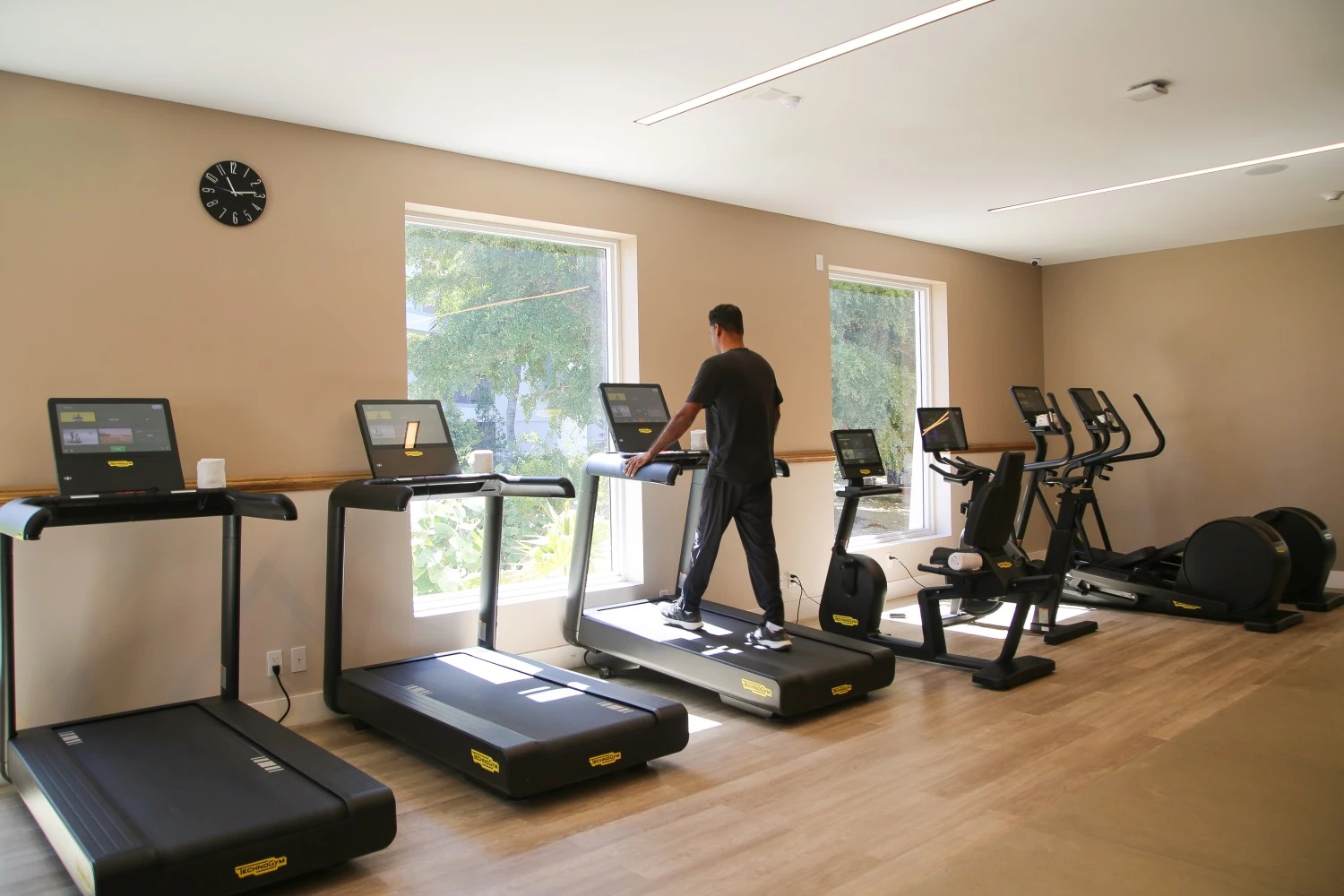 fitness center