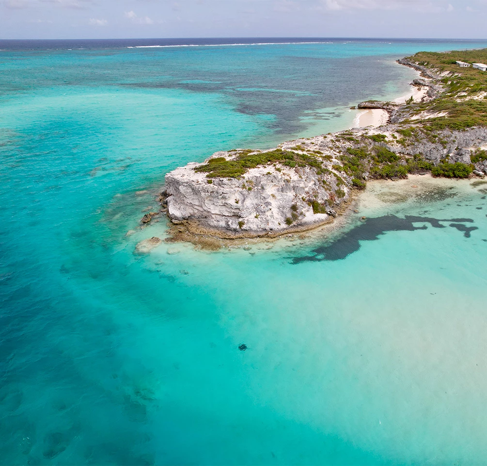 an island in the ocean