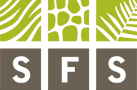 a green and black logo